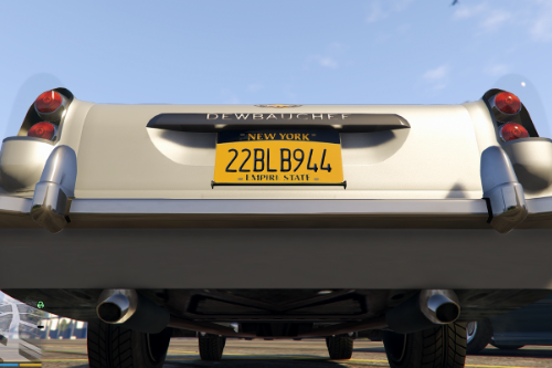 New York State License plate mod 